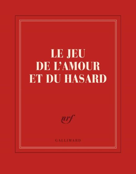 Carnet carré - Le jeu de l'amour et du hasard