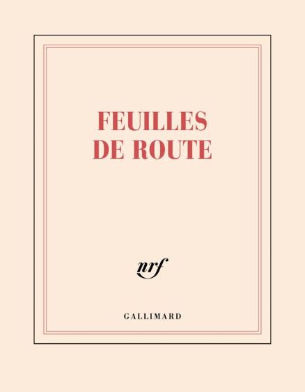 Carnet carré - Feuilles de route