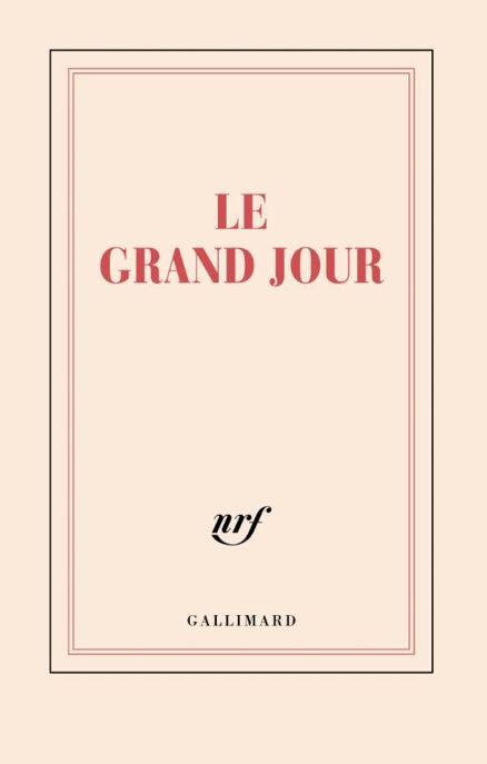 Carnet - Le grand jour
