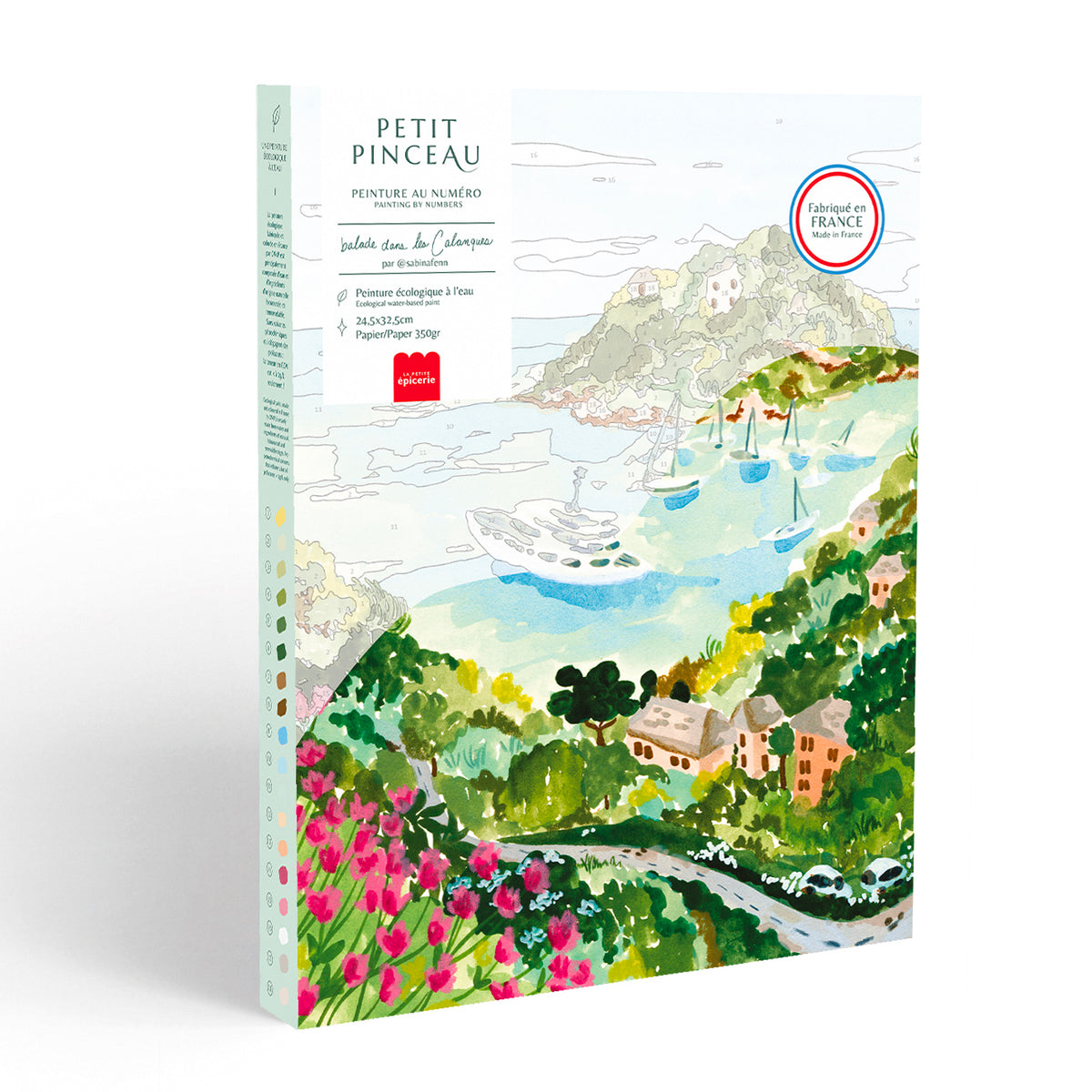 Coffret Peinture Au Numéro - Balade dans les Calanques