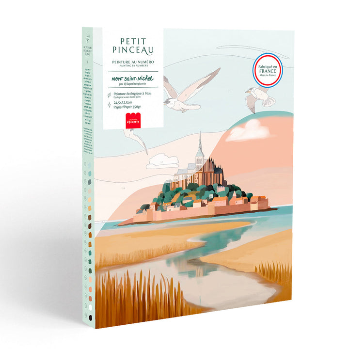 Cuadro de pintura por números - Mont Saint-Michel