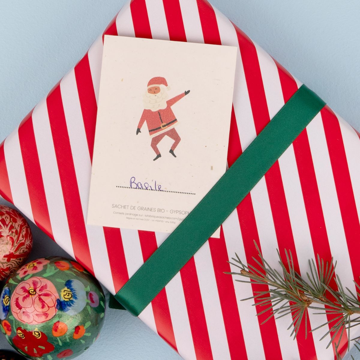 Set of 8 seed place cards