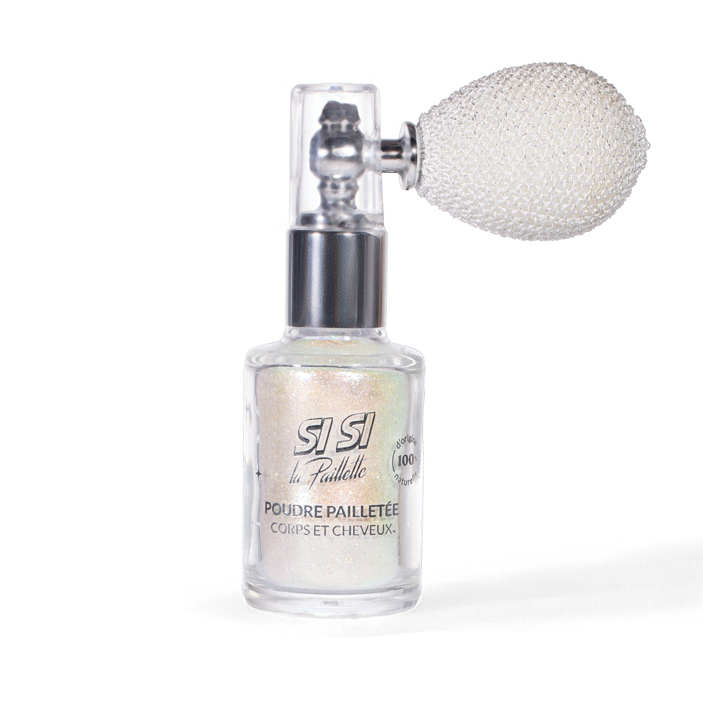 Spray poudre pailletée