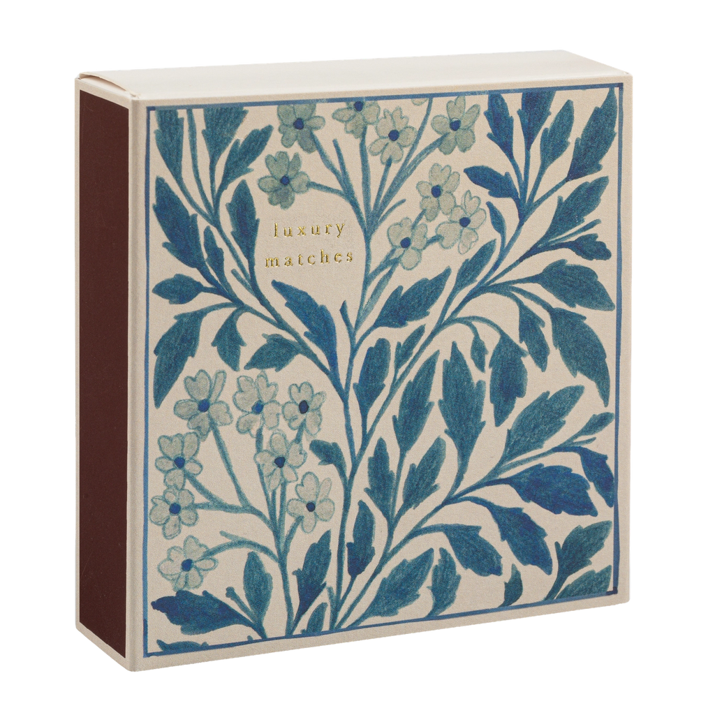 Boîte d'Allumettes Blue Floral