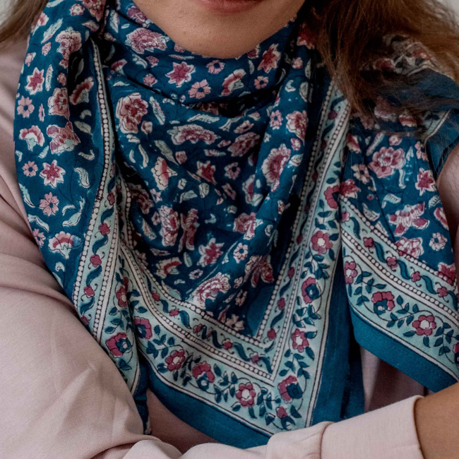 Foulard  Edel Aqua