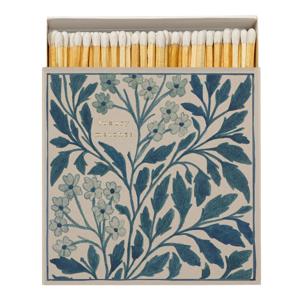 Boîte d'Allumettes Blue Floral