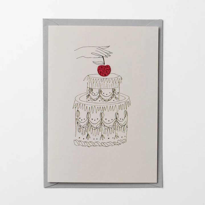 Carte Cerise sur le gâteau