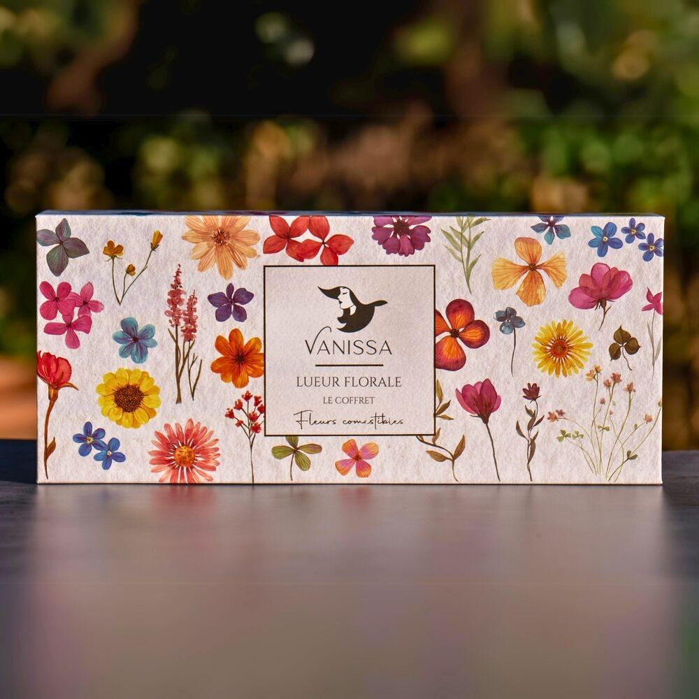 Coffret de fleurs comestibles - Lueur Florale