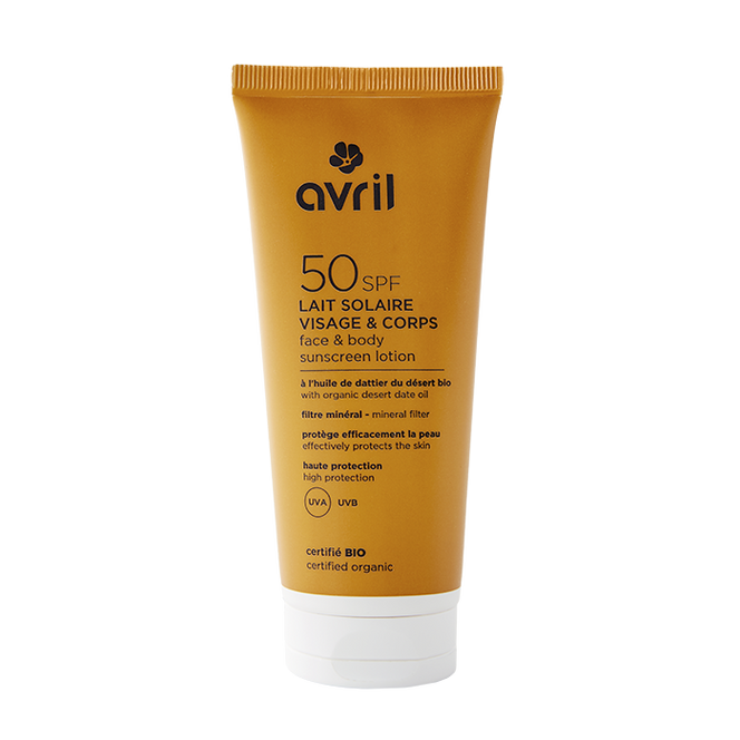Lait Solaire Visage et Corps SPF50