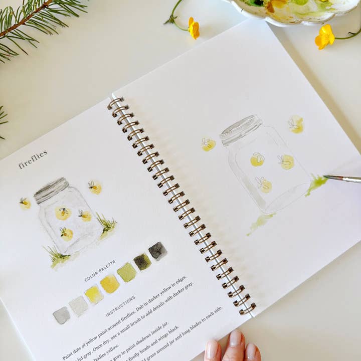Carnet d'Aquarelle Camping