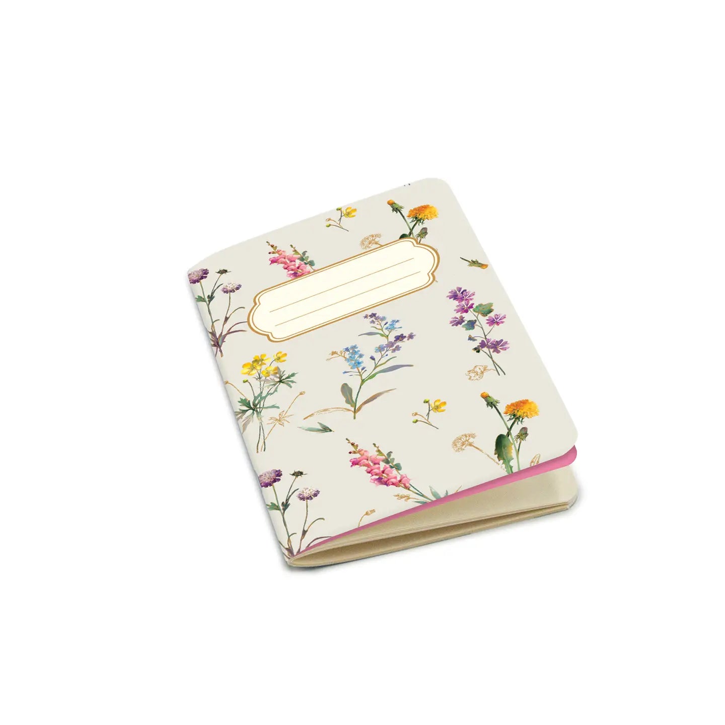 Carnet A6 Wild Flowers – Pages blanches