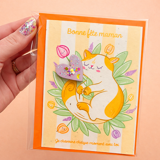 Carte à Planter Bonne Fête Maman