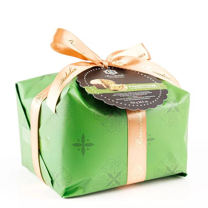 Panettone fourré aux Pistaches