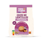 Artisanal farm lentil chips - Caramelized onion with balsamic vinegar - 70g - Ferm Fabrik