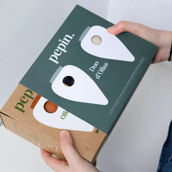 Duo of Ollas Terracotta - Piece - Pepin