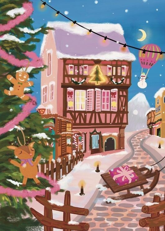 Colmar Christmas Market Puzzle