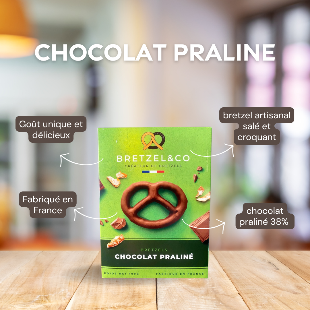 Bretzels - Chocolat praliné