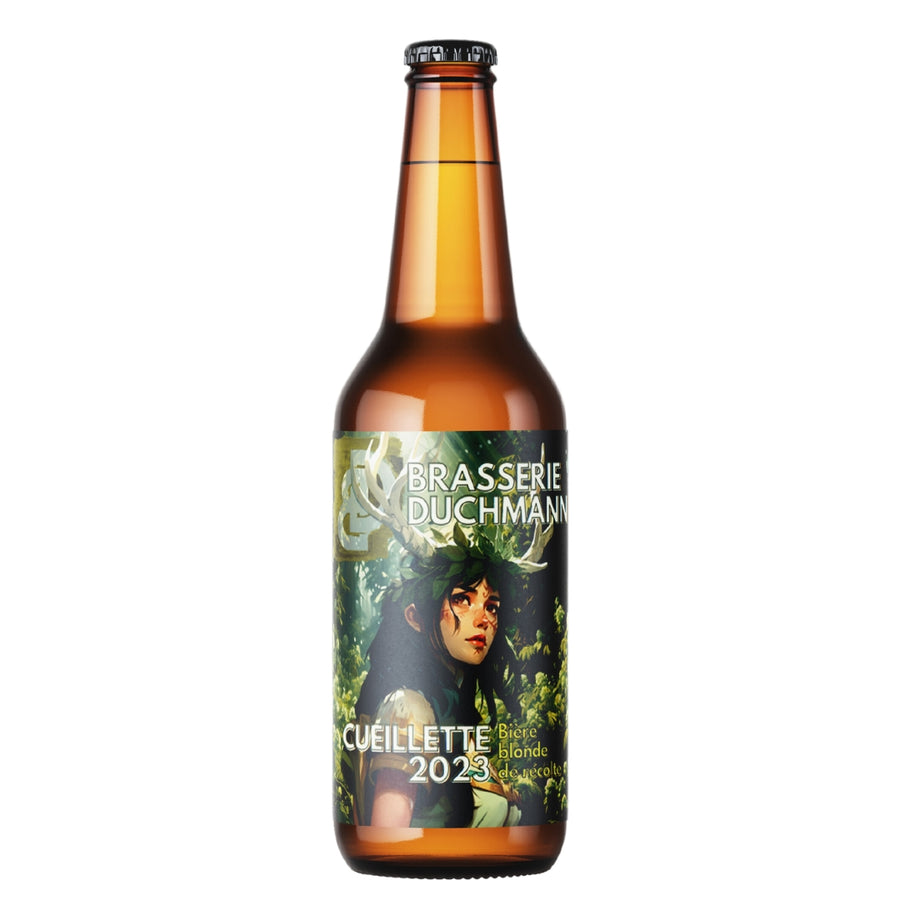 bière de printemps cueillette houblon