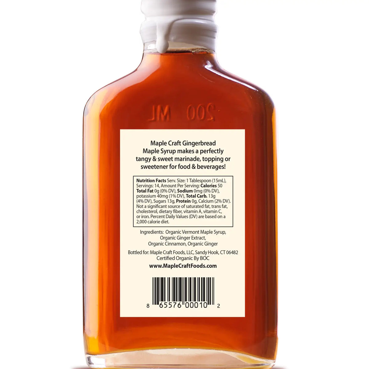 Sirop d'érable Gingerbread