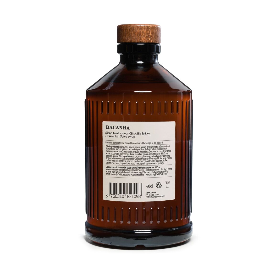 Pumpkin Spice Raw Syrup