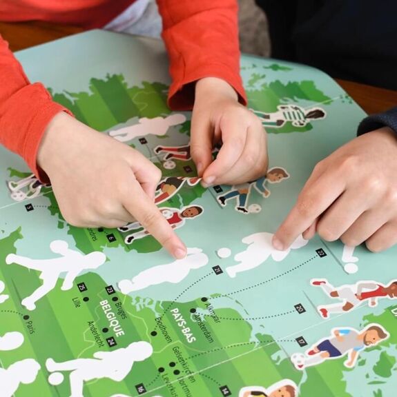 Poster XXL Stickers - Clubs de football