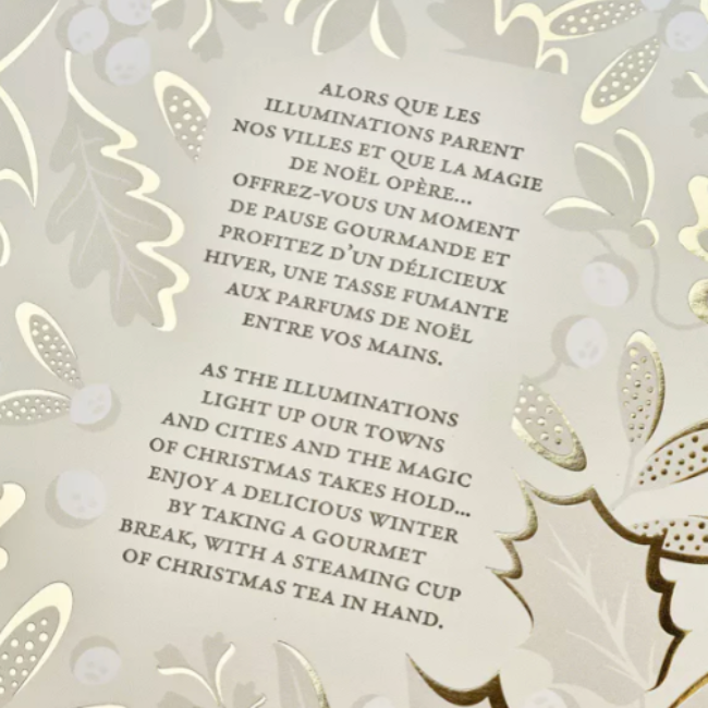 Coffret Noël 2025 Dammann Frères