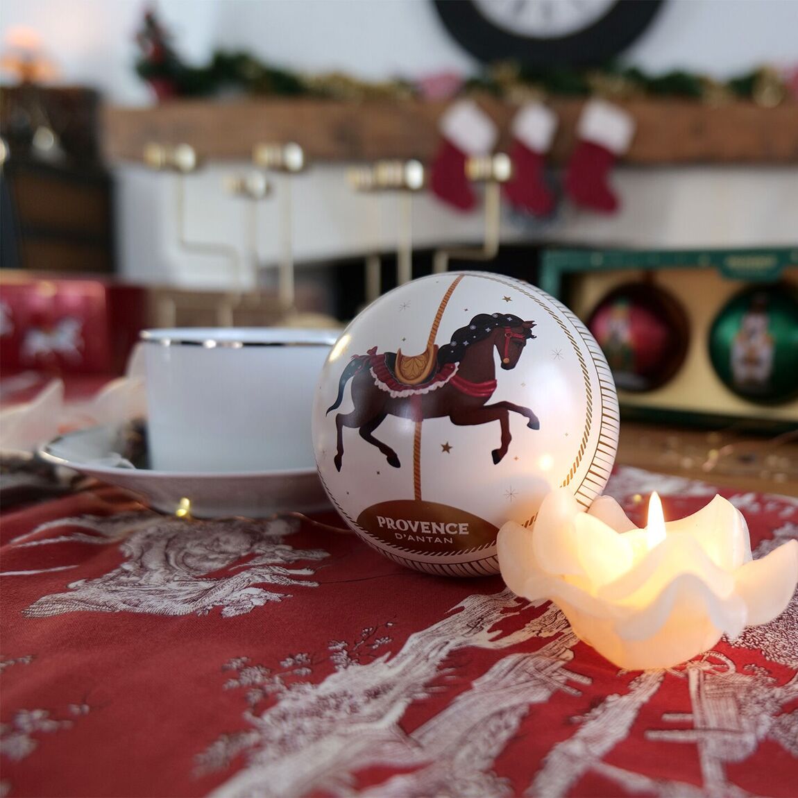 Boule De Noël Tisane Féérique De Noël