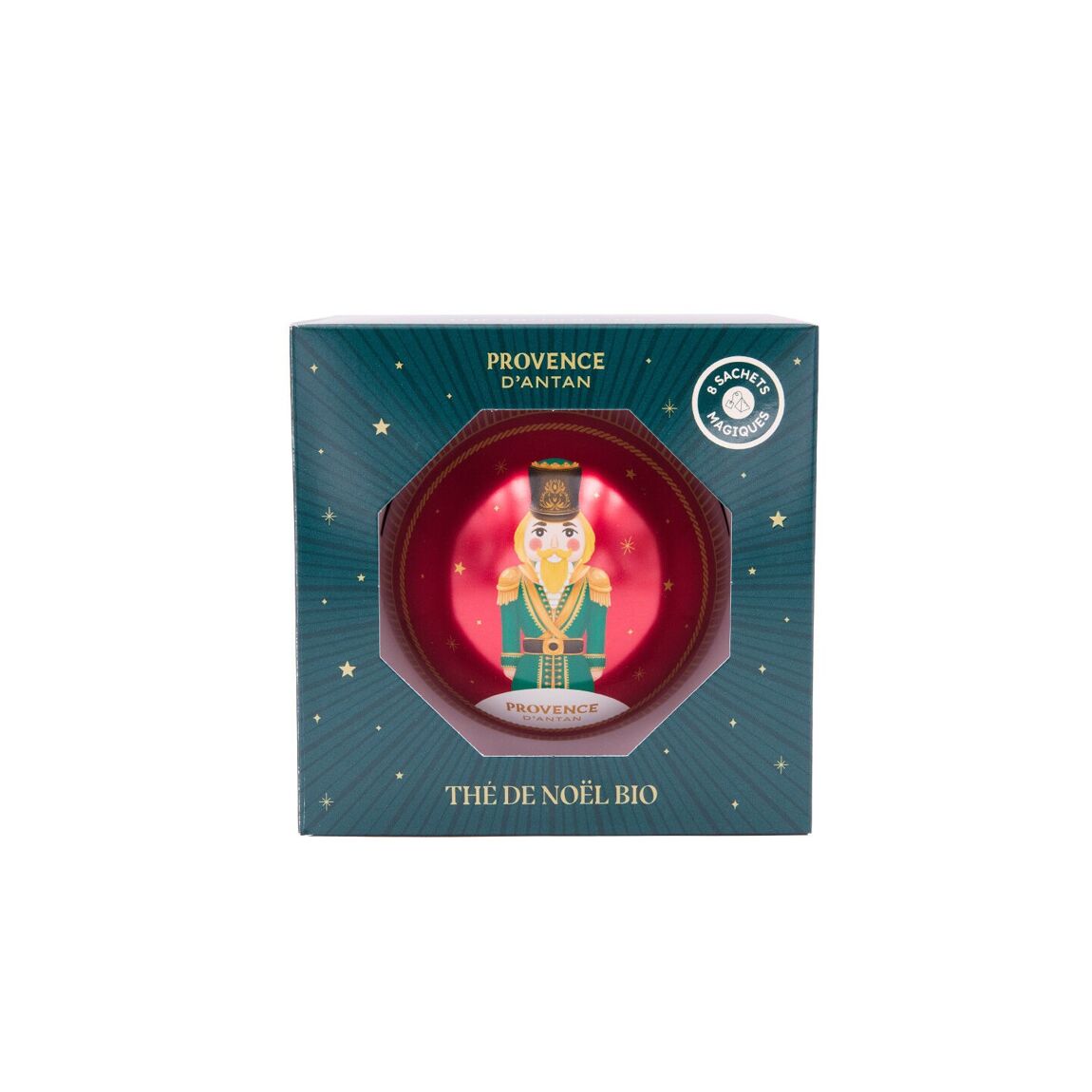 Boule de Noël Thé Féérique de Noël blanc