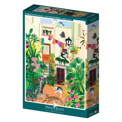 Puzzle Calles de Puglia - 1000 piezas