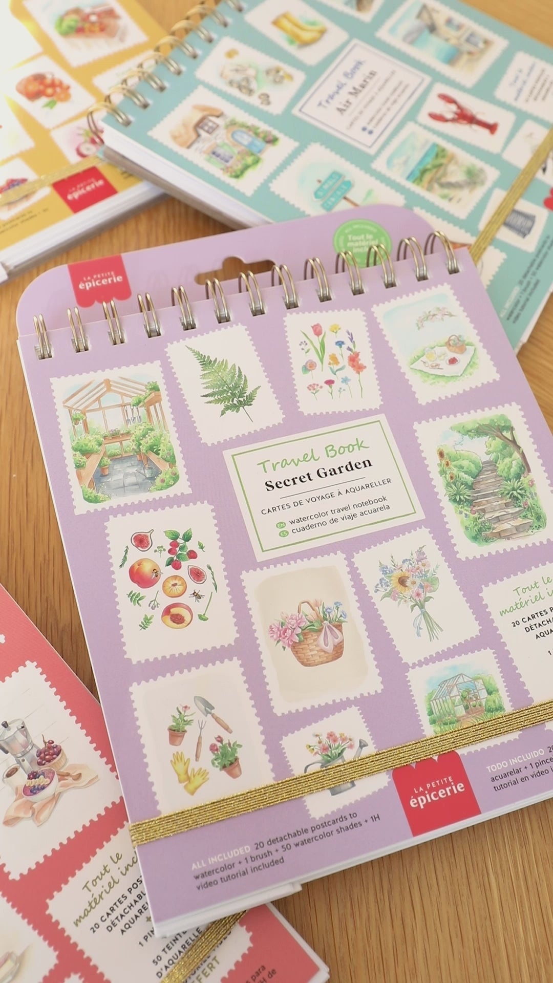 Travel Book Secret Garden