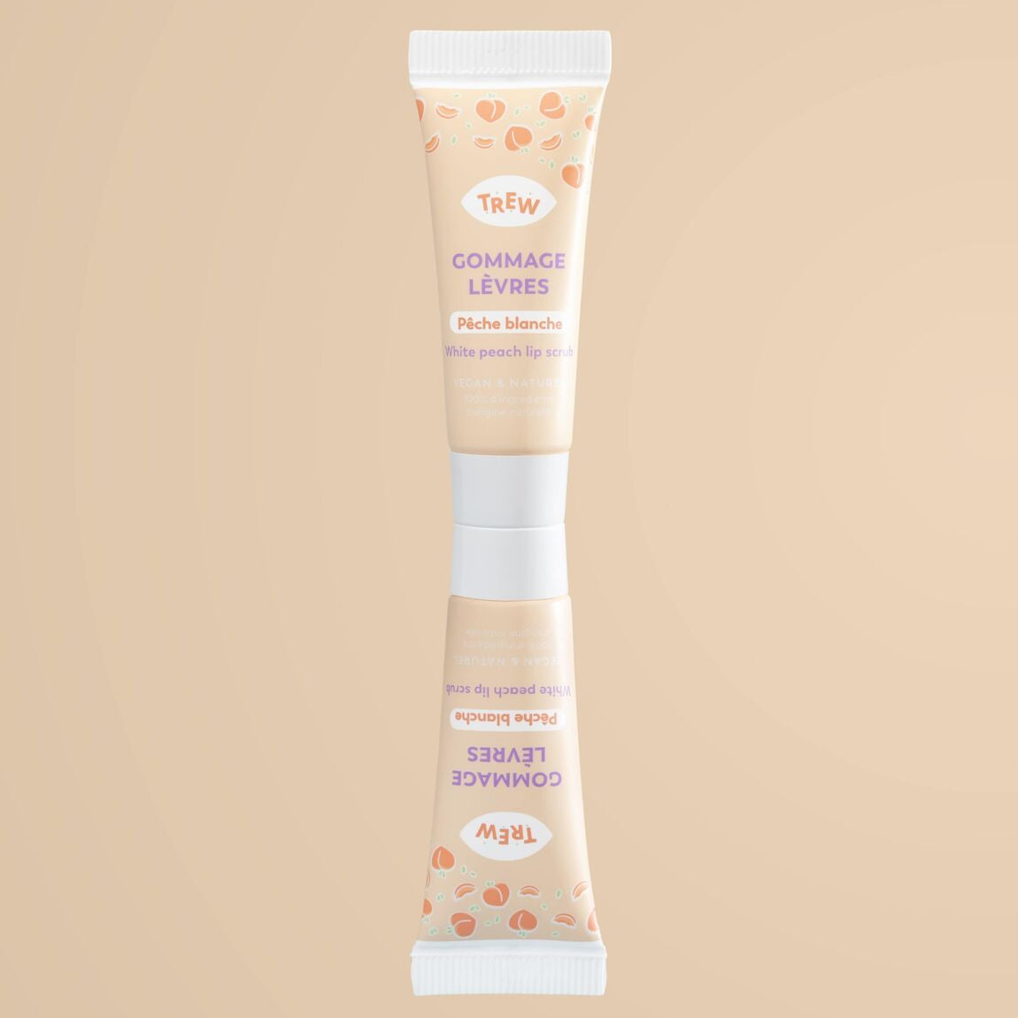 Gommage lèvres Pêche Blanche