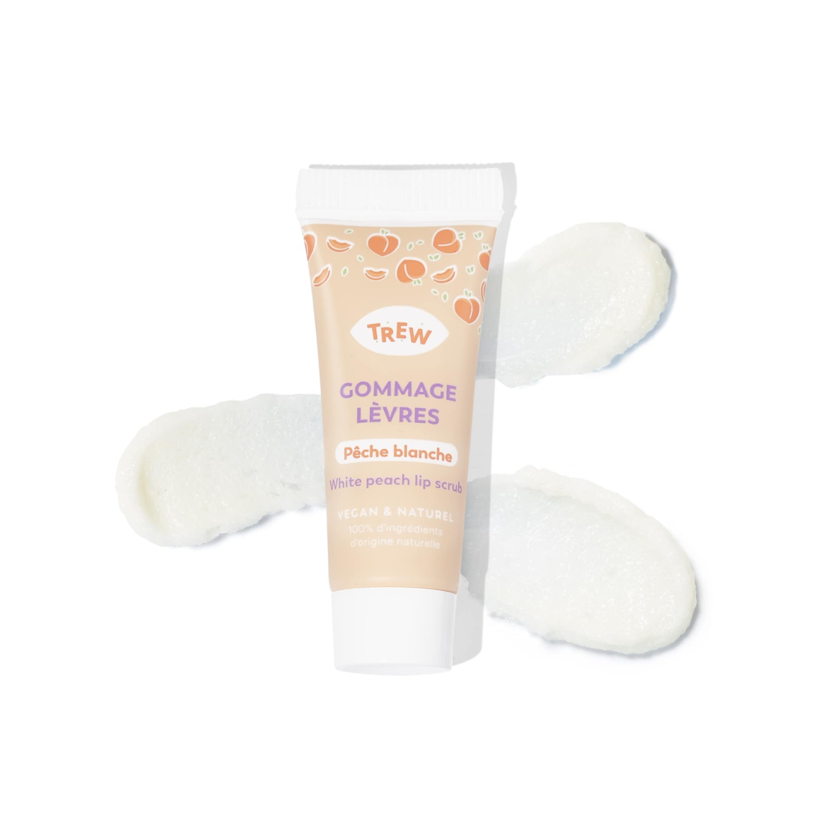 Gommage lèvres Pêche Blanche