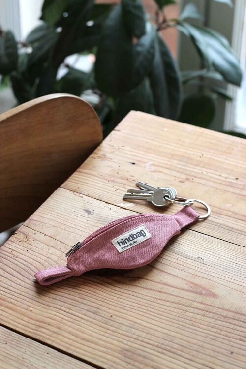 Porte-clés banane Côme Rose blush