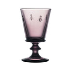 Verre À Pied Abeille Aubergine