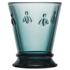 Vaso con forma de abeja azul medianoche