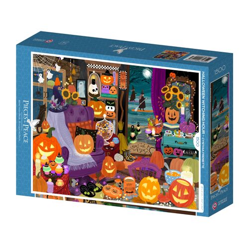 Halloween Witching Hour Puzzle - 1500 pieces - Piece - Pieces and Peace