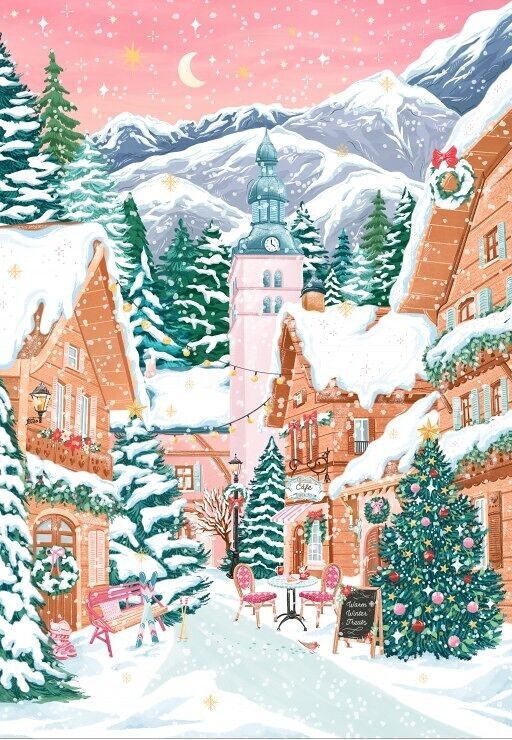 Megève French Alps Puzzle - 1000 pieces - Piece - Pieces and Peace