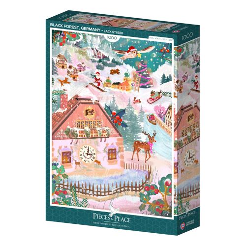 Black Forest Germany Puzzle - 1000 pieces - Piece - Pieces and Peace