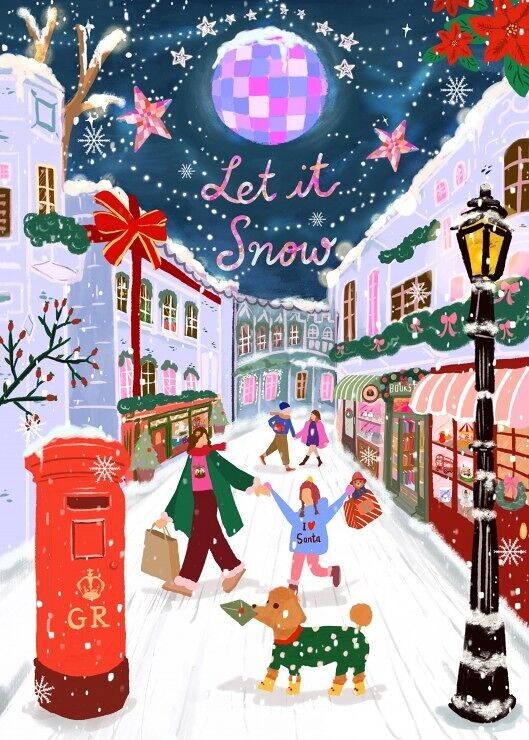 Puzzle Let it snow London - 500 pièces