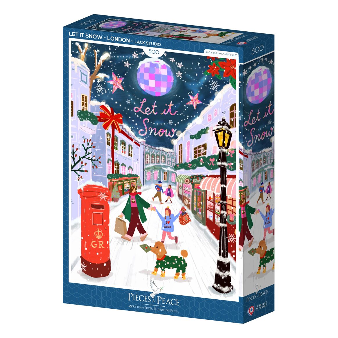 Puzzle Let it snow London - 500 pièces