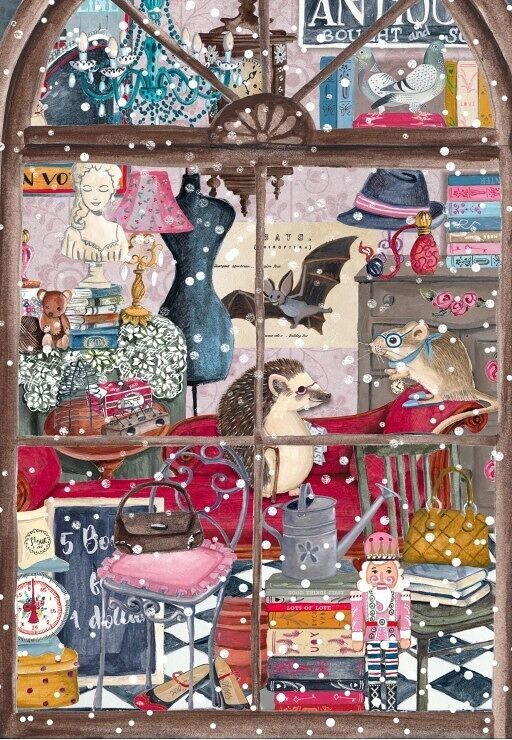 Christmas Bookshop Puzzle - 1000 pieces - Piece - Pieces and Peace