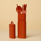 Kit de cubiertos - Terracota