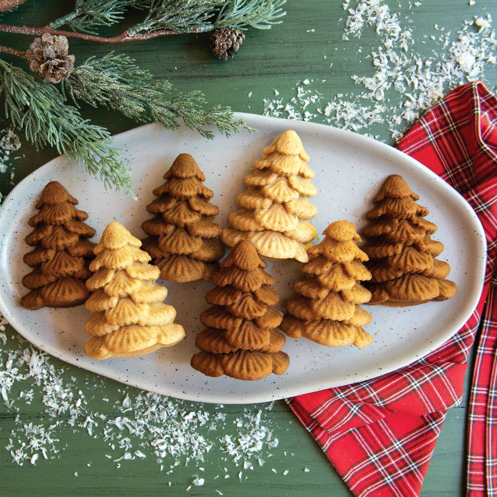 Moule à gâteaux 6 mini sapins