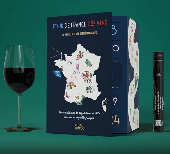 Calendrier de l'Avent 24 Vins de France