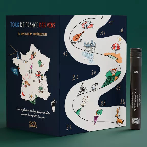 Calendrier de l'Avent 24 Vins de France