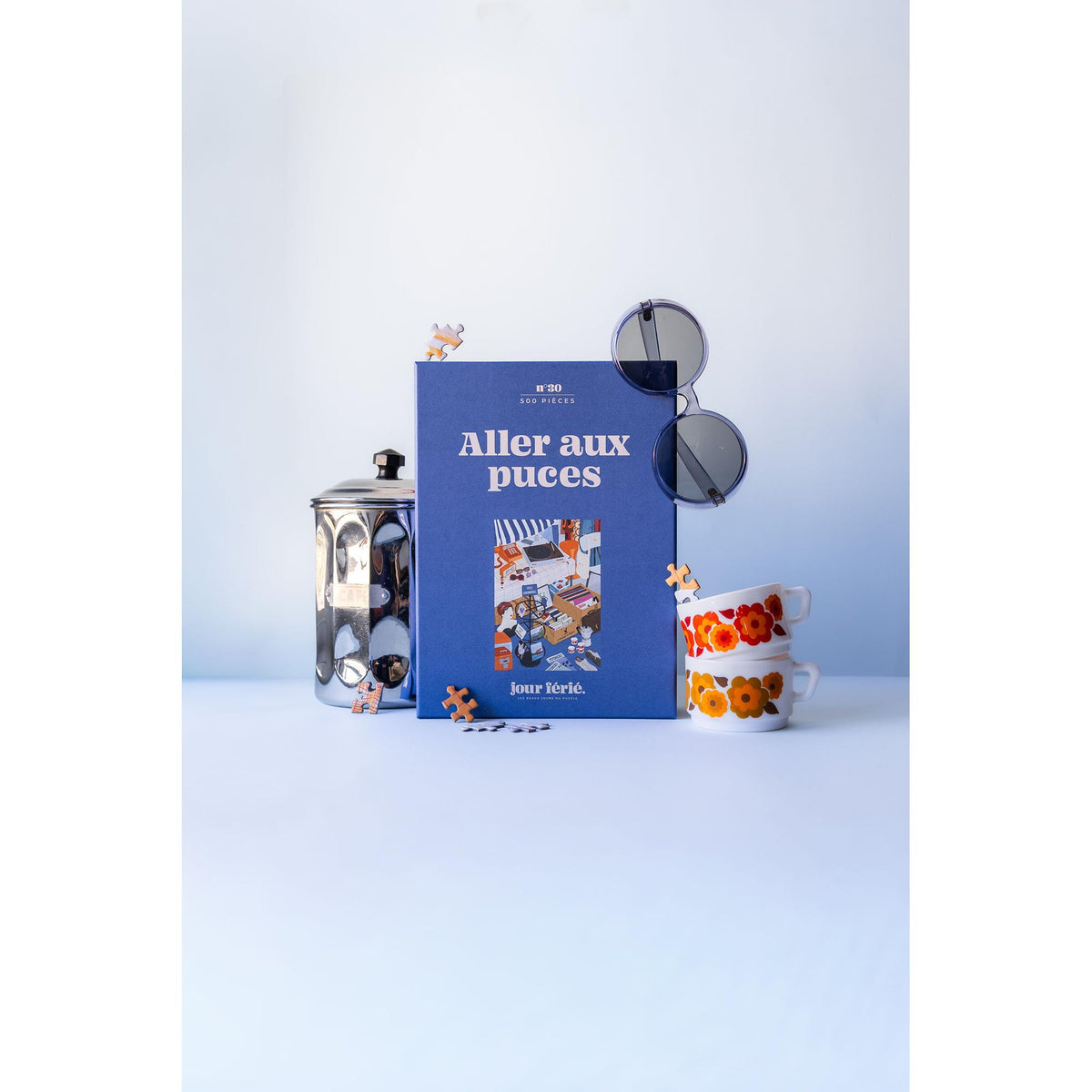 Puzzle - Aller aux puces - 500 pièces - Jour ferié