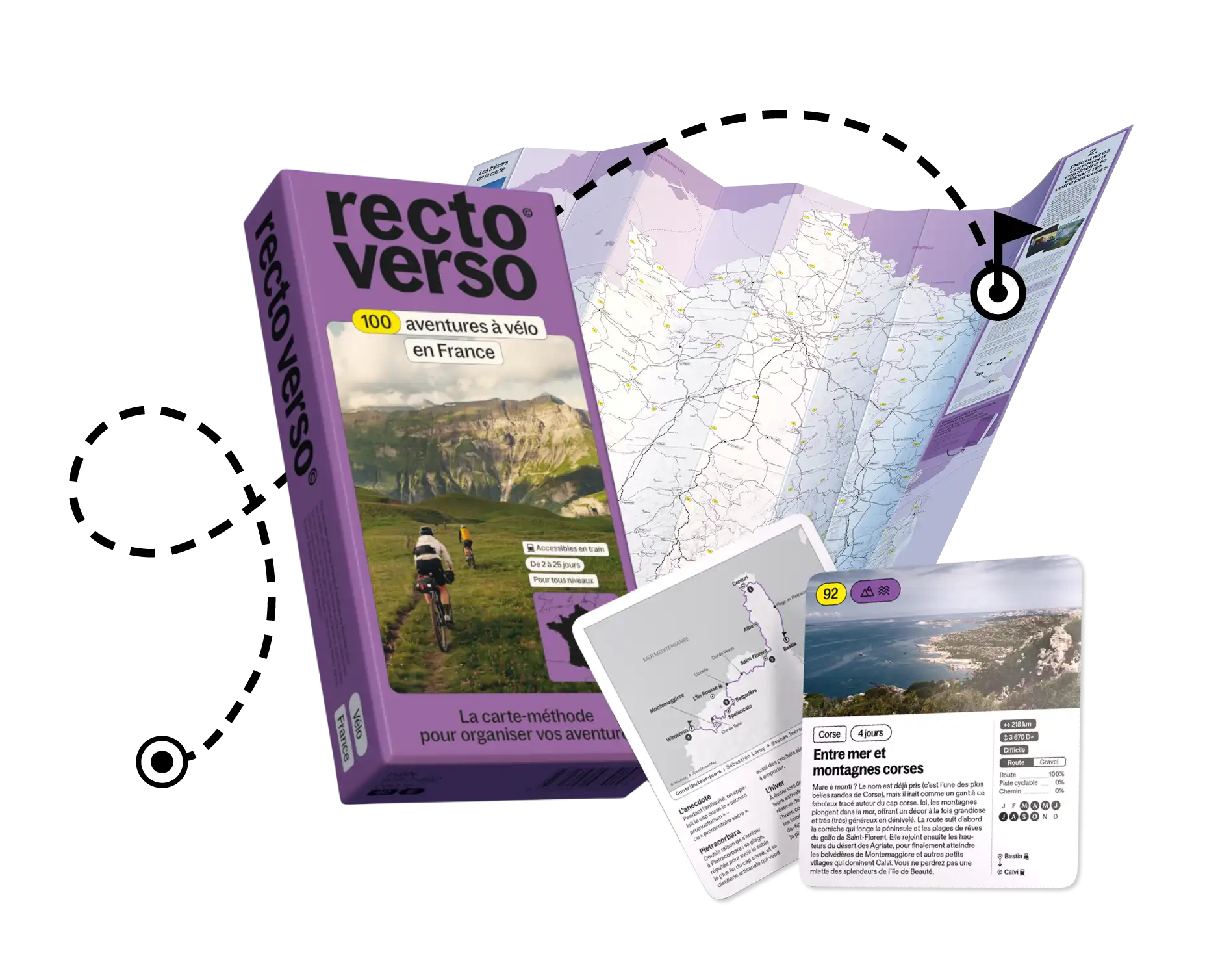 Recto-verso vélo France