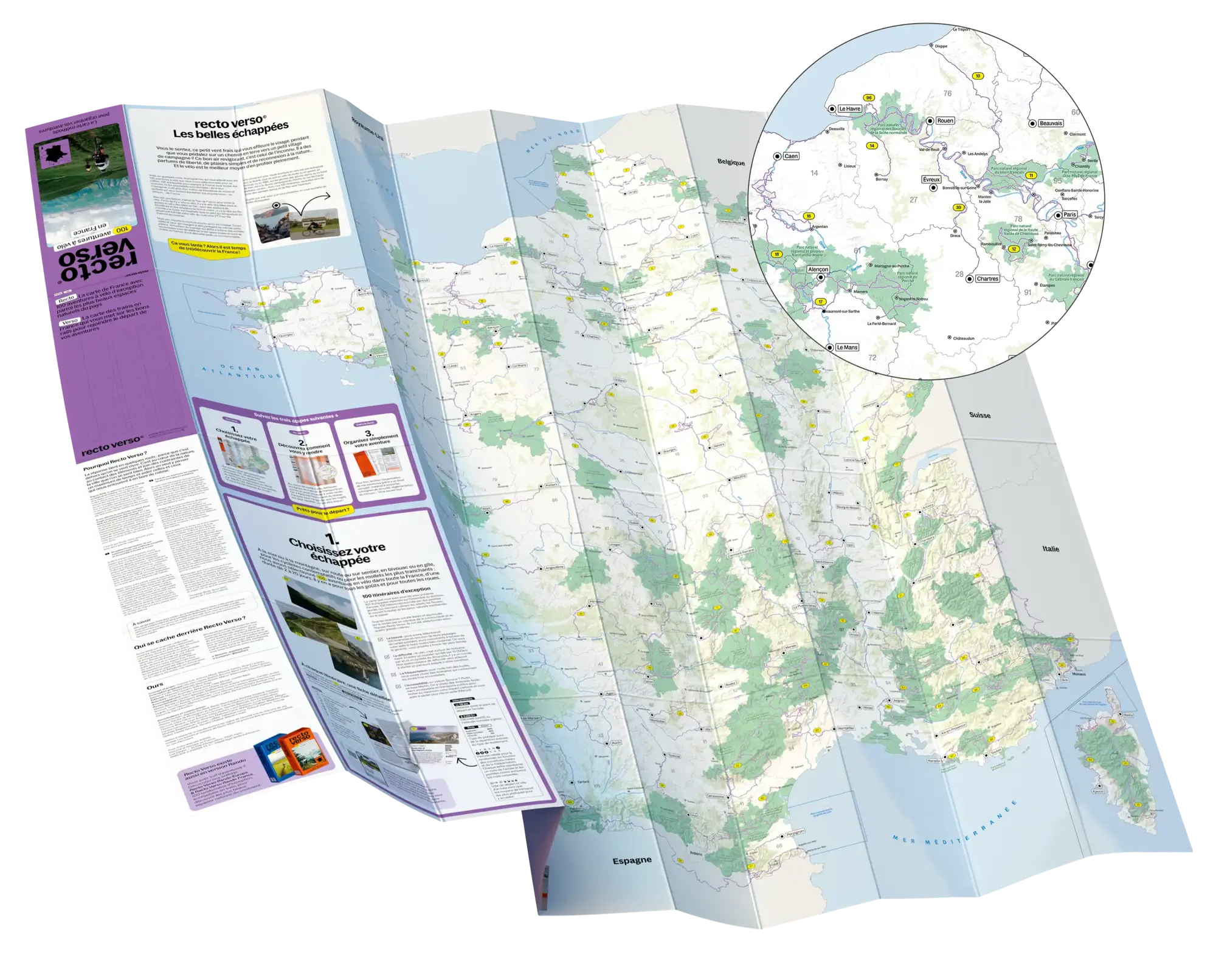 Recto-verso vélo France