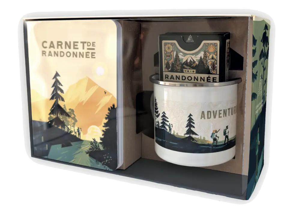Coffret cadeau Randonnée Aventura Éditions