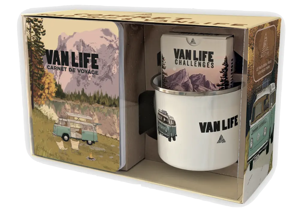 Coffret cadeau Vanlife Aventura Éditions
